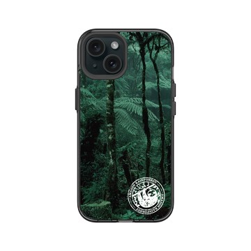 iPhone 15 Clear 酷墨灰 - LOOK！多看我一眼 LOOK! Nature Seeks Attention - 大自然的傑作（亞馬遜叢林）戳章版