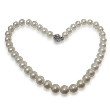 【小樂珠寶】送神明媽祖九天玄女瑤池金母3A南洋深海貝珍珠項鍊