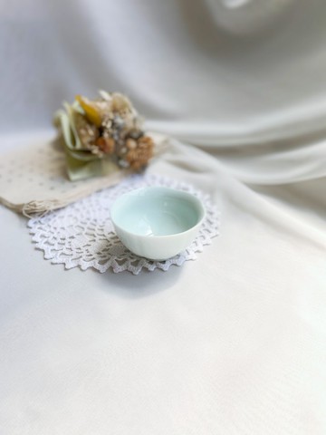 【好日戀物】日本帶回日本製酒井青瓷花邊小茶杯