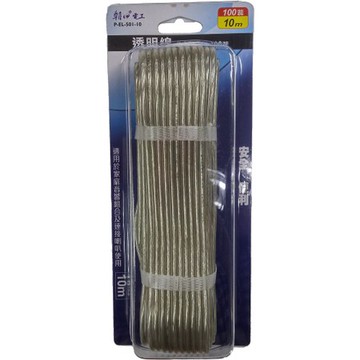 透明線0.12mmx100蕊10米