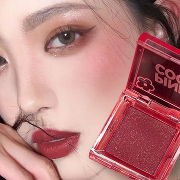 🎀雅姬彩妝｜微醺紅酒~奶醉收縮色腮紅 細閃 低飽和 單色腮紅盤 顯白 血色 顯氣色