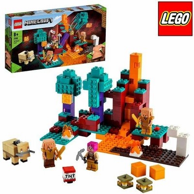 レゴ Lego マインクラフト ゆがんだ森 通販 Lineポイント最大get Lineショッピング