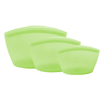 SiliPot 鉑金矽膠料理儲存袋3件組  S 500ml + M 850ml + L 1500ml  1組