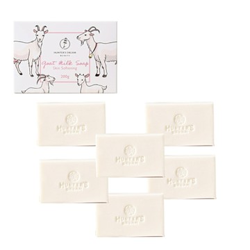 澳洲Hunter‘s Dream 獵人谷之夢 頂級山羊奶滋潤皂(6 入組 200g/盒)