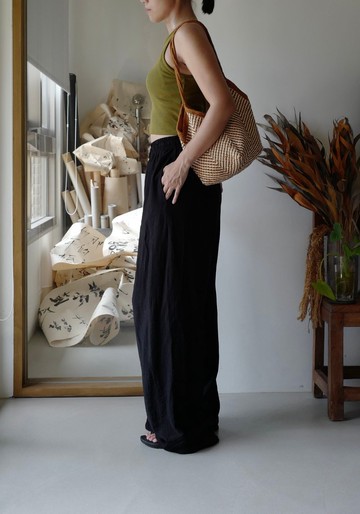 雙色斜紋山谷包 (寬敞版) ∣ 野麥陽光