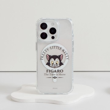 Disney Cats And Dogs-費加洛大頭款抗黃防摔MagSafe iPhone手機
