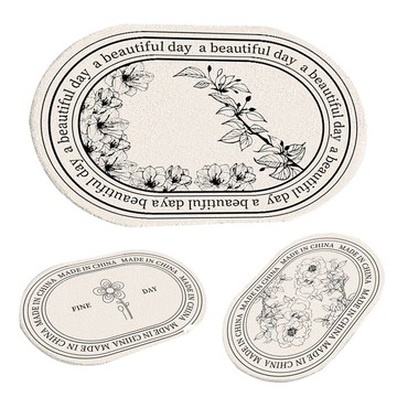 歐風浴室防滑地毯 地墊 加厚 吸水地墊 88829