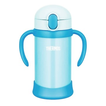 THERMOS 膳魔師 不鏽鋼兒童學習杯  350ml  1個  藍色