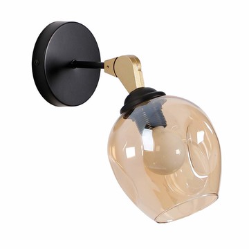 紐約工業風干邑色玻璃壁燈 YP88-KC2161