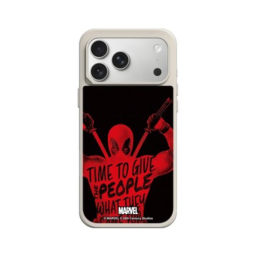 iPhone 17 Pro Max SolidX 貝殼灰 - 迪士尼-漫威 Marvel - 死侍-It's Deadpool's Time