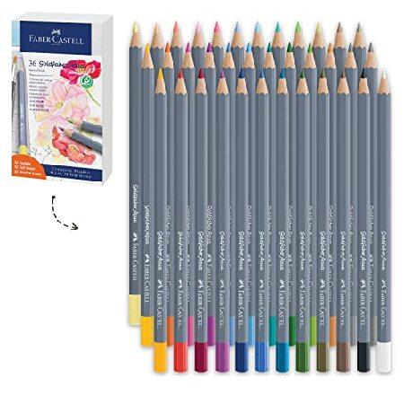 Faber-Castell Goldfaber Aqua Aquarellfarbstift, Geschenkset, 36 Einzelfarben