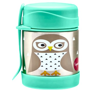 3 sprouts 不鏽鋼燜燒罐 350ml 容量  貓頭鷹  1個