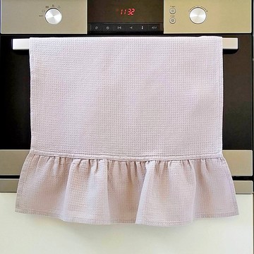 廚房裝飾米色洗碗巾、零浪費廚房毛巾、禮品、天然麻巾