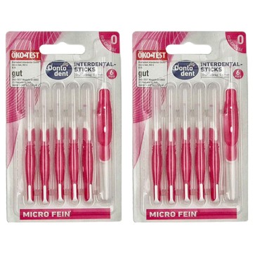 dm Dontodent 齒間刷 0.4mm  6支  2盒