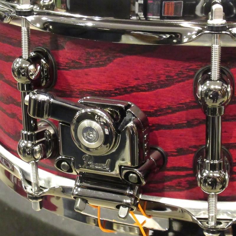 真珠 Pearl Reference PURE Snare Drum 14x5 Scarlet Ash w Black Nickel Parts RFP1450S