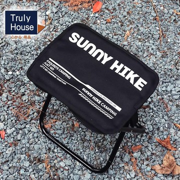 Truly House 極黑限定 鋁合金收納包變形椅 戰術椅 摺疊椅 露營椅(三色任選)