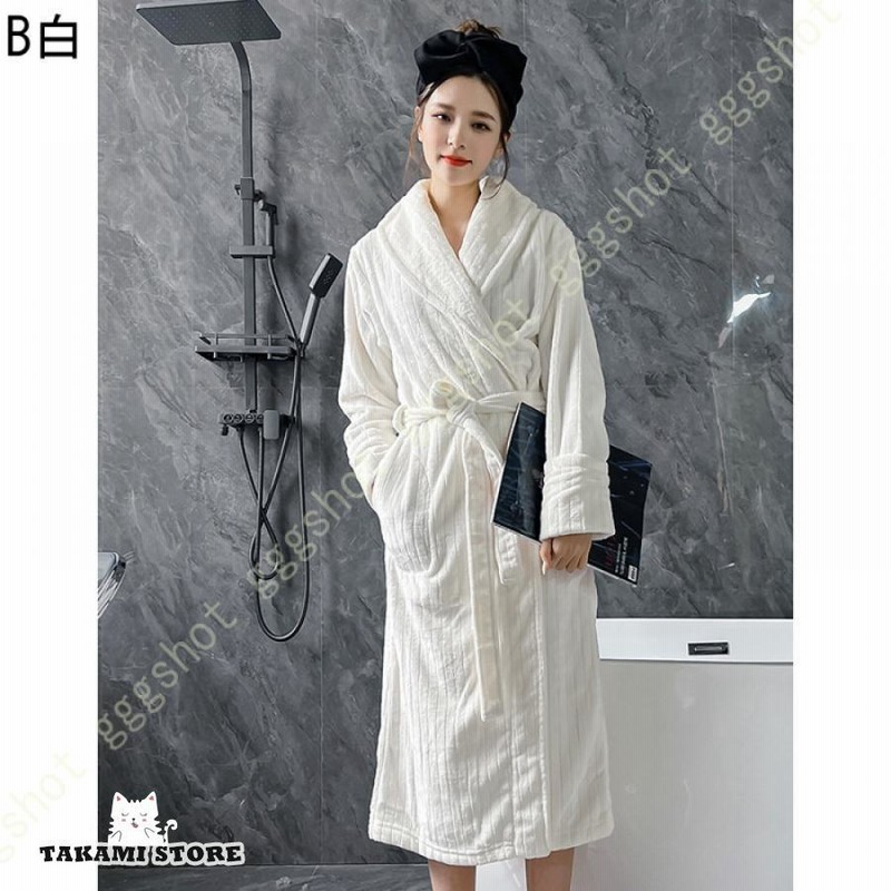 ポルトガル製バスローブ ブラウン Mサイズ×2