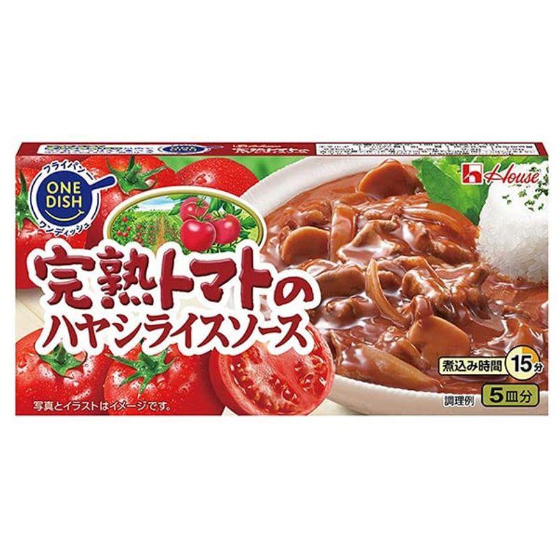 ハウス食品 完熟トマトのハヤシライスソース 92g×10個入