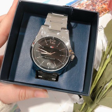 美國精品代購????台灣現貨 TOMMY HILFIGER 1791460 銀色鋼錶帶 男錶 手錶