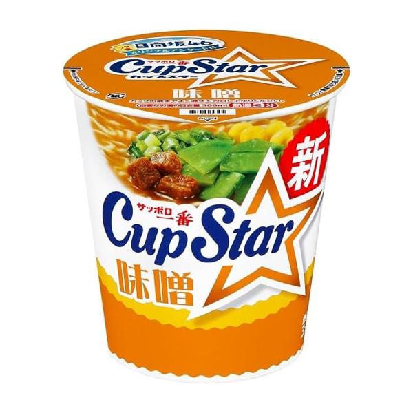 ★まとめ買い★　サンヨー食品　サッポロ一番カップスター味噌 78G　×12個