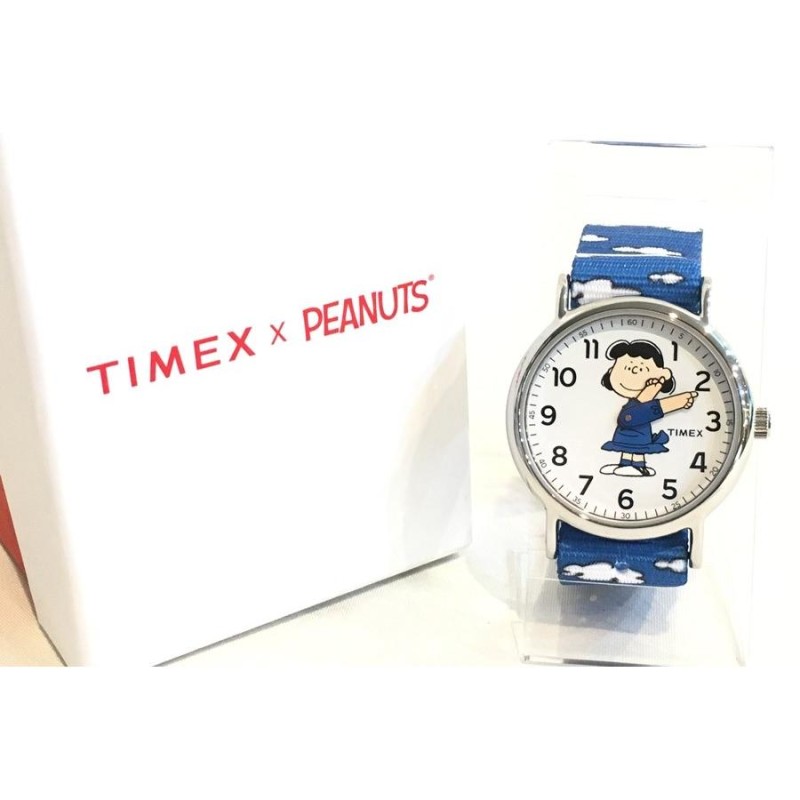 分福たぬき堂腕時計【激レア！電池交換済み】TIMEX × PEANUTS 限定コラボ腕時計