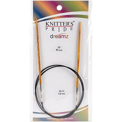 Knitter's Pride 2.5 3mm Dreamz Fixed Circular Needles  32 by Knitter 並行輸入