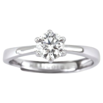 MARIGOLD 美爾朵 星光熠熠6爪戒指 925純銀  銀色  戒圍直徑1.6cm