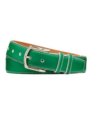 Men's South Beach Pebbled Leather Belt