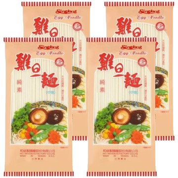 和益 雞蛋麵 中寬  300g  4包