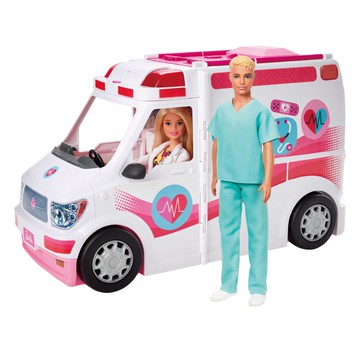 ngBarbie芭比 救護車遊戲組 ToysRUs玩具反斗城