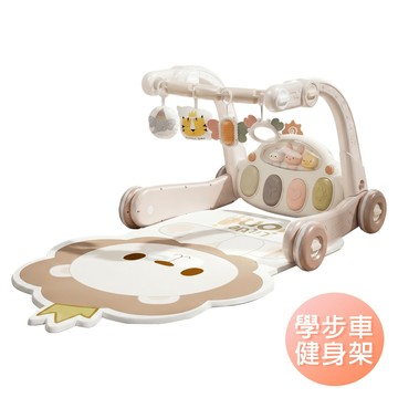 嬰兒早教健身架 腳踏鋼琴遊戲毯 踢踢琴 學步車 寶寶健力架-雪倫小舖