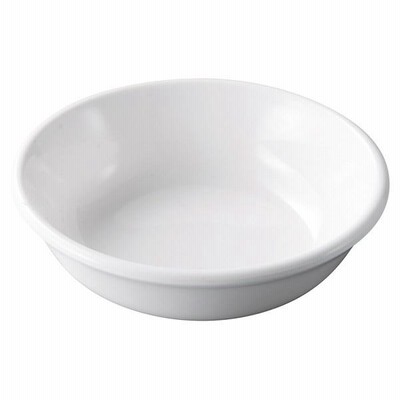 和食器 ヌ725-048 [M]φ8.8雅丸小皿 白グロス