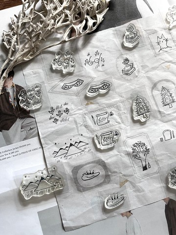 回憶的畫框 memories in a frame / 畫 - 水晶印章