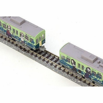 鉄コレ京阪電車大津線600形鉄道むすめラッピング2両セット
