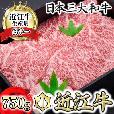 ふるさと納税 近江八幡市 近江牛ロースステーキ 250g×3枚