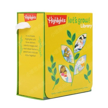 【查德書境】正版小彼恩 Highlights Let's Grow Library 24冊盒裝 英語啟蒙 毛毛蟲點讀