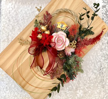 2024 全台獨家|玫瑰香氛注連繩|日式注連繩|祈福注連繩|香氛掛