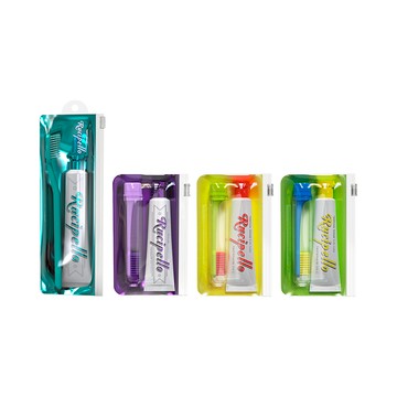 Rucipello Travel Set (Toothpaste & Toothbrush)