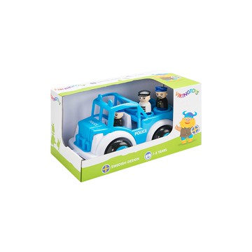 VIKINGTOYS Jumbo 波麗士吉普車，瑞典品牌 原裝進口 專為幼童設計的安全玩具 通過全球多項檢驗  #81269  25cm  1組  1入  28cm