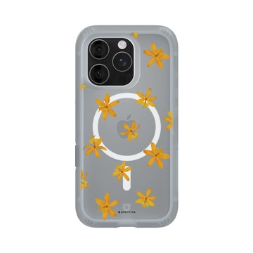 iPhone 16 Pro AirX 流變灰 - Plantica - 花瓣 – 石斛蘭〈夢之歌〉