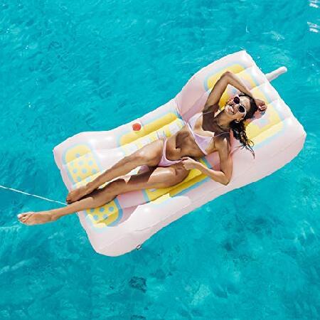 FUNBOY RETROPHONE Retro Phone Giant Inflatable Tube Float, Luxury Raft for Summer Pool Parties and Entertainment