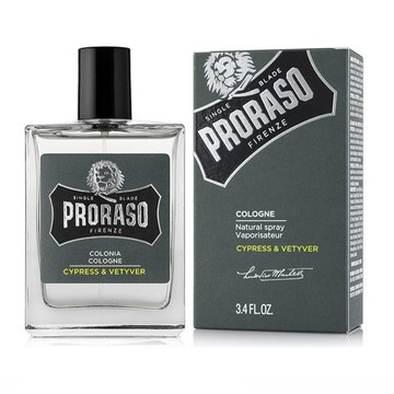 義大利 Proraso 柏樹香根草 男性香水（男士男生香氛 男香 男香水 男用男人古龍水 古龍香水 香精淡香精淡香水 男