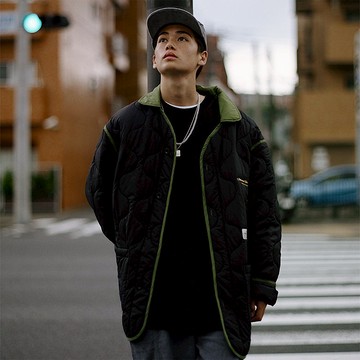 MOKACME  AW經典款  復古內膽間棉外套情侶裝