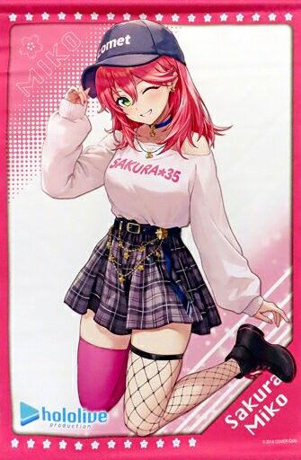 SAKURA B2掛畫虛擬Youtuber Holo現場×MOLLY.ONLINE第11彈