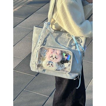 🍎❤️桃園出貨🍎❤️日系痛包女潮流新款百搭大容量單肩托特包上課通勤時尚休閒雙肩包