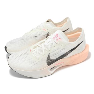 Nike 競速跑鞋 ZoomX Vaporfly Next% 3 男鞋 白 橘 輕量 碳板 馬拉松  DV4129-103