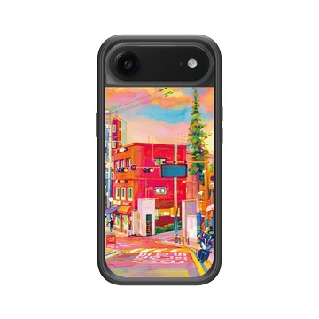 iPhone Air Mod NX -邊框背蓋組合 (相機按鈕) 黑 - Jop Dong Sa Ni - 首爾的晚霞
