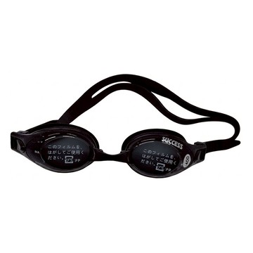 SUCCESS 成功 快調近視泳鏡 防爆安全鏡片  黑色  不適用  1個