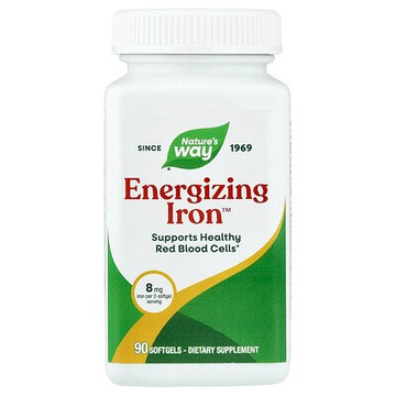 Nature's Way, Energizing Iron，90 粒軟膠凝