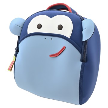 dabbawalla 瓦拉包 超輕量後背包 雙肩設計舒適無負擔 特殊材質保溫功能 防污防潑水  瓦拉藍色猴子  31 x 26 x 18cm